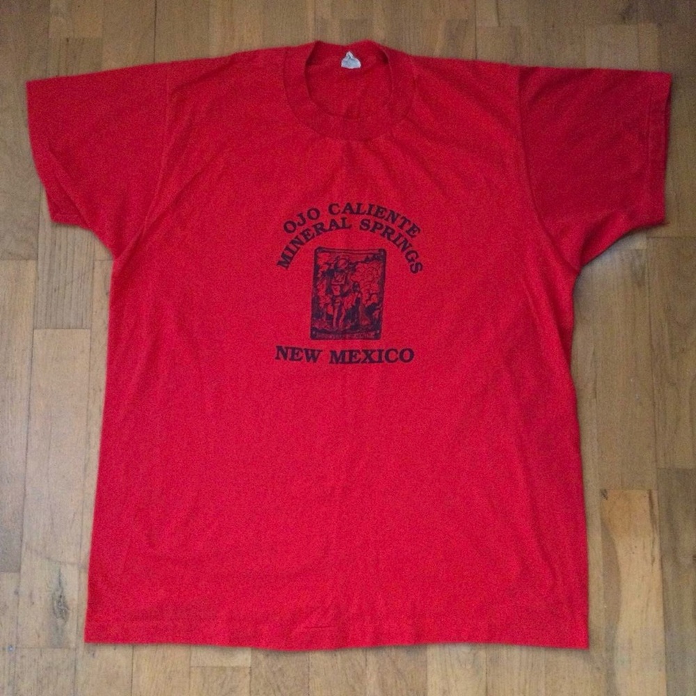 1980s Vintage Ojo Caliente Shirt L XL